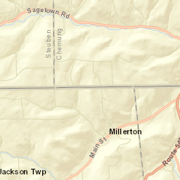 Sagetown New York Street Map