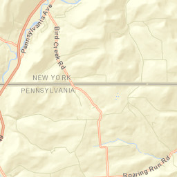 Webb Mills New York Street Map