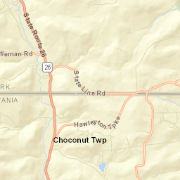 Vestal Corner New York Street Map