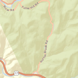 Horton New York Street Map