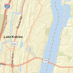 Ulster Landing New York Street Map