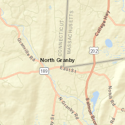 Pegville Connecticut Street Map