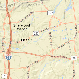 Scitico Connecticut Street Map