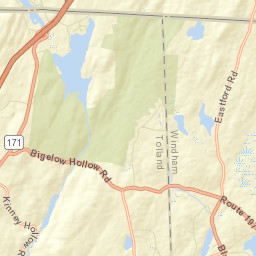 Union Connecticut Street Map