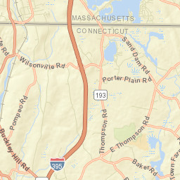 Wilsonville Connecticut Street Map