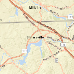 Millville Street Map
