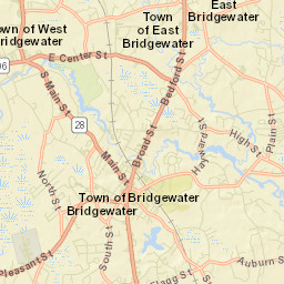 Bridgewater Street Map