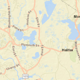 Halifax Street Map