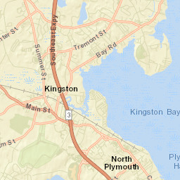 Kingston Street Map