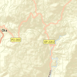 Oia Street Map