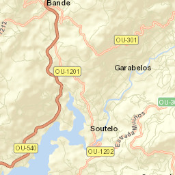 Bande Street Map