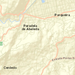 Porqueira Street Map