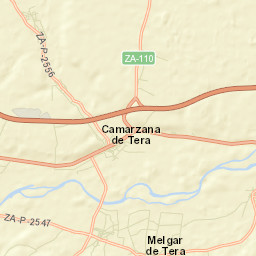 Camarzana de Tera Street Map