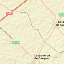 Castroverde de Campos Street Map