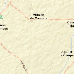Villalán de Campos Street Map