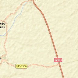 Ceinos de Campos Street Map