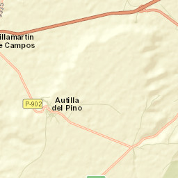Autilla del Pino Street Map