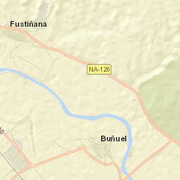 Fustiñana Street Map