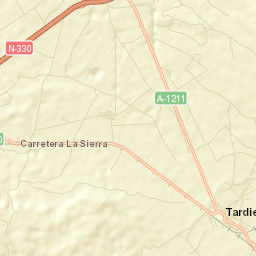 Tardienta Street Map