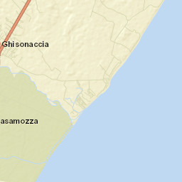 Ghisonaccia Street Map