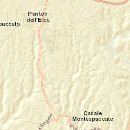 Tragliatella Campitello Street Map