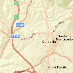 Santa Lucia Street Map