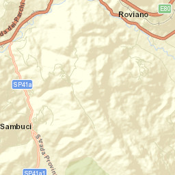 Anticoli Corrado Street Map