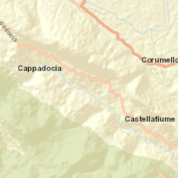 Castellafiume Street Map