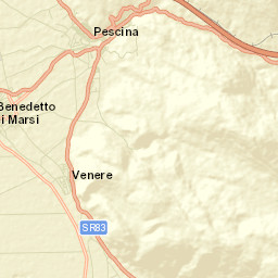 San Benedetto dei Marsi Street Map