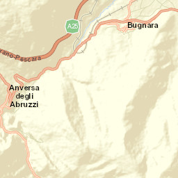 Bugnara Street Map