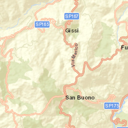 San Buono Street Map