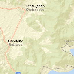Rakitovo Street Map