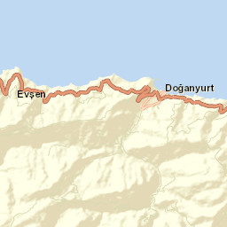 Doğanyurt Street Map