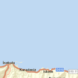 İnebolu Street Map