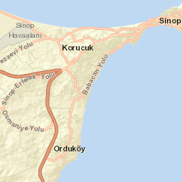 Sinop Street Map