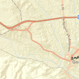Gori Street Map