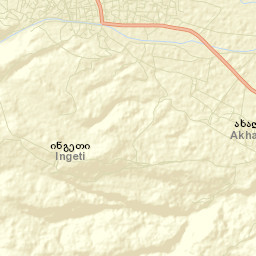 Akhmet’a Street Map