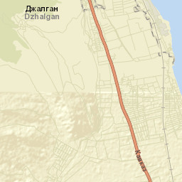 Khazar Street Map