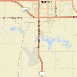 Norfolk Street Map