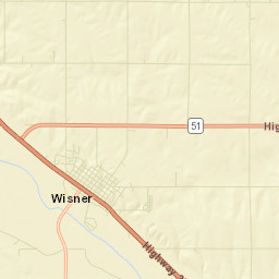 Wisner Street Map