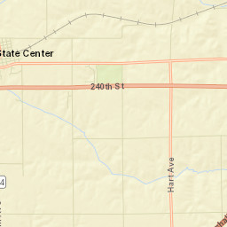 State Center Street Map