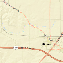 Mount Vernon Street Map