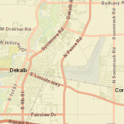Cortland Street Map