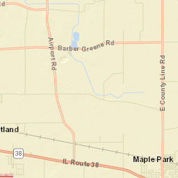 15000-15150 Lincoln Highway, Cortland, IL Street Map