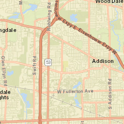 439-455 South Rohlwing Road, Addison, IL Street Map