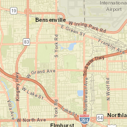 Northlake Street Map