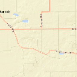 Berrien County Street Map