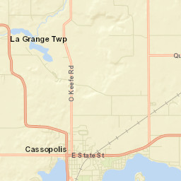 Cass County Street Map