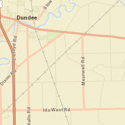 Dundee Street Map