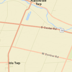 2970 Lewis Ave, Ida, MI 48140 Street Map